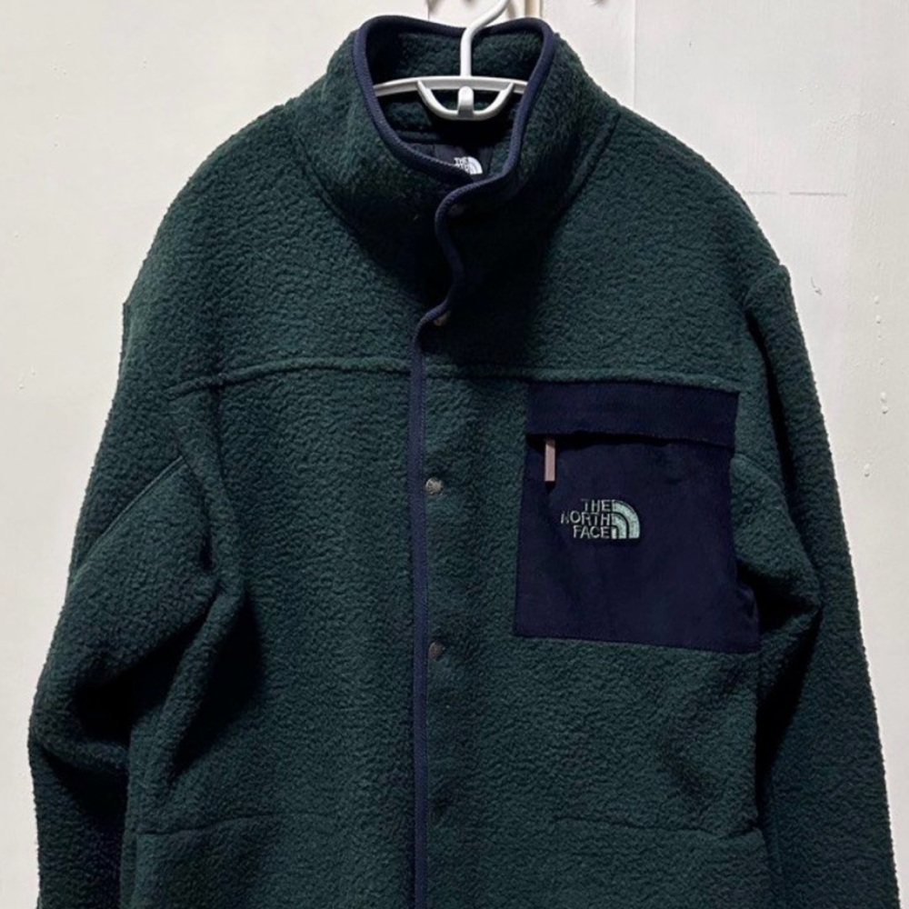The North Face Men's Sherpa Jacket Scarab Green Large Brand New